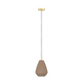 Eglo Caprarola pendel Ø20 cm børstet messing/sand